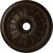 Ekena Millwork Tomango Egg & Dart Ceiling Medallion (Canopies up to 6 3/4"), 27 7/8"OD x 3 7/8"ID x 2 1/2"P, Bronze CM27TOBZS - alternate 1